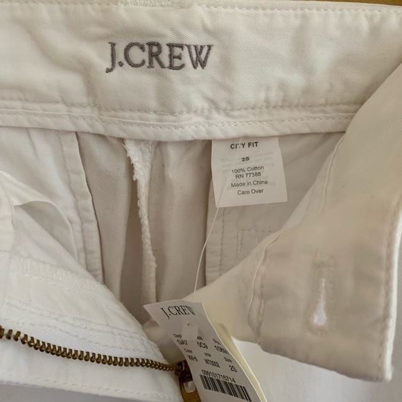 ⬇️ J.CREW Pants semi wide leg white size 2S - Picture 5 of 5